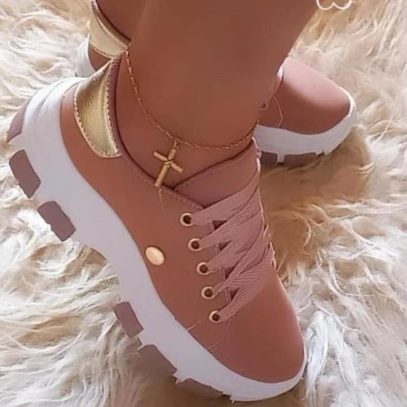 Tênis Feminino Moderno Casual Leve Macio para Caminhada e Uso Diário Promoção Imperdível!!