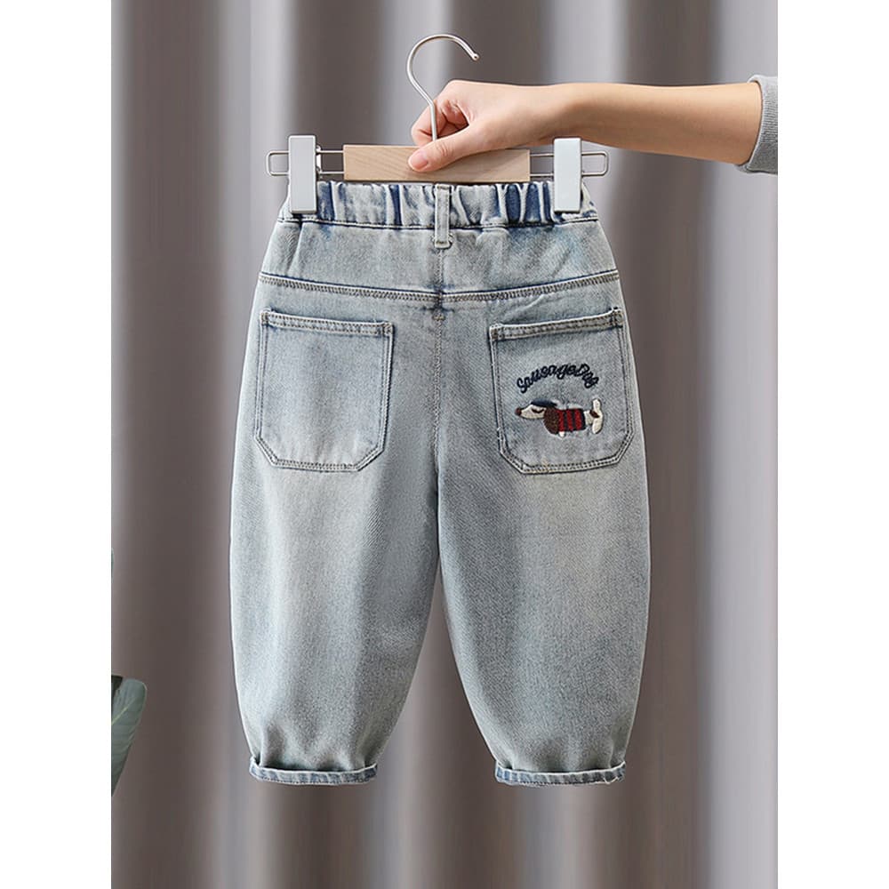 Crianças roupas meninos calças de outono 2026 novo estilo outono estilo médio pequeno crianças primavera outono calças j