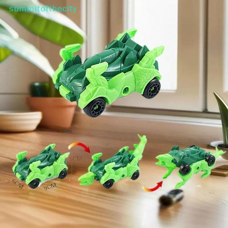 Nobleflyingsum 2 Peças Brinquedo De Deformação De Dinossauro Infantil Carro Deformado Brinquedos Infantis Faça Você Mesm