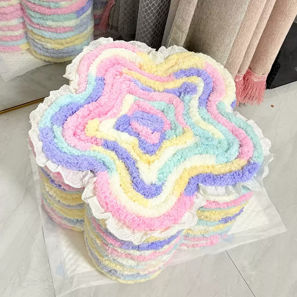 Leite em pó pode fezes pacote de Material diy transformação caseira bebê crianças fezes criativo artesanal cadeira capa