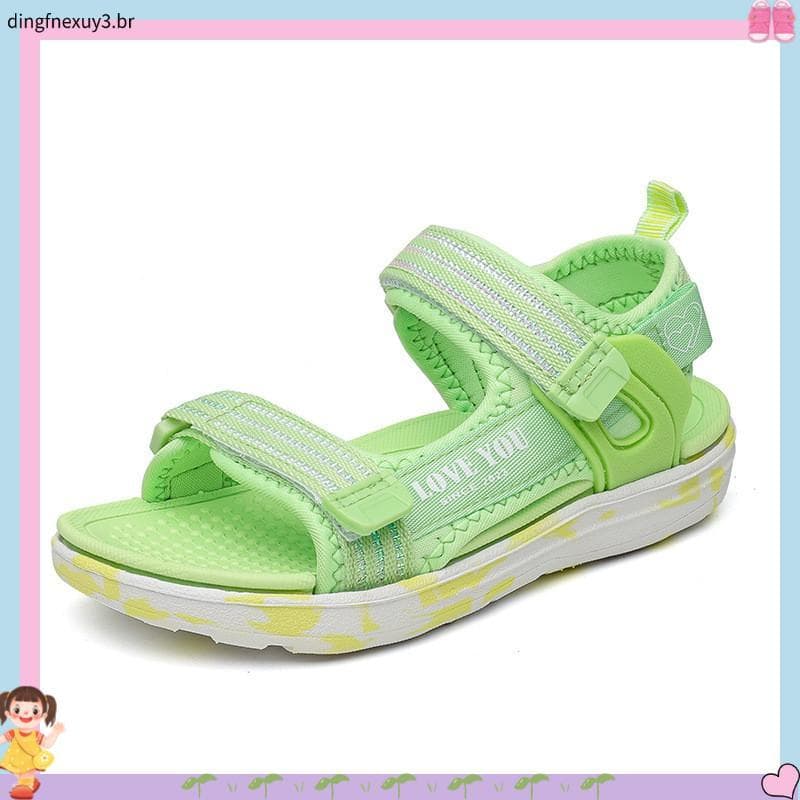 Sandálias De Verão Para Meninas , Sapatos De Praia , Crianças De 10 Anos E # 39 ; s , Grandes Antiderrapantes Princesa .