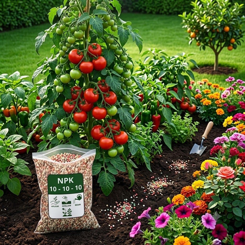Adubo Fertilizante NPK 10-10-10 - Fertilizante Completo para Plantas, Hortas, Frutíferas e Gramados - MELHOR PREÇO