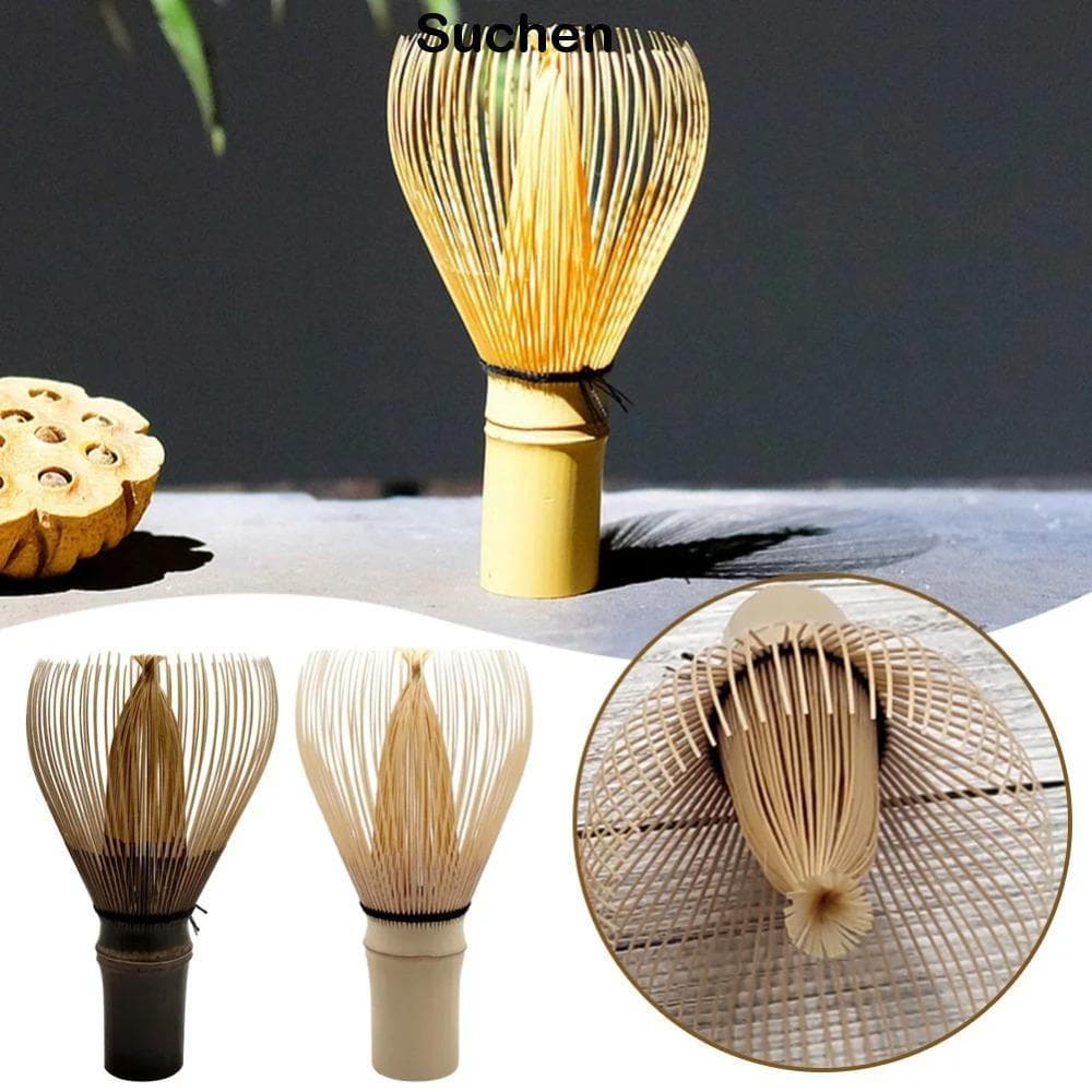 SUCHENBRI Chasen , Batedor Matcha Multifuncional , Conjunto De Chá Japonês Reutilizável Brush Teaware
