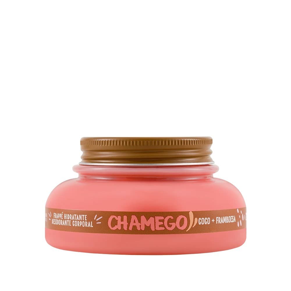 Frappé Hidratante Desodorante Corporal Chamego 200ml Creme Textura Leve Rápida Absorção