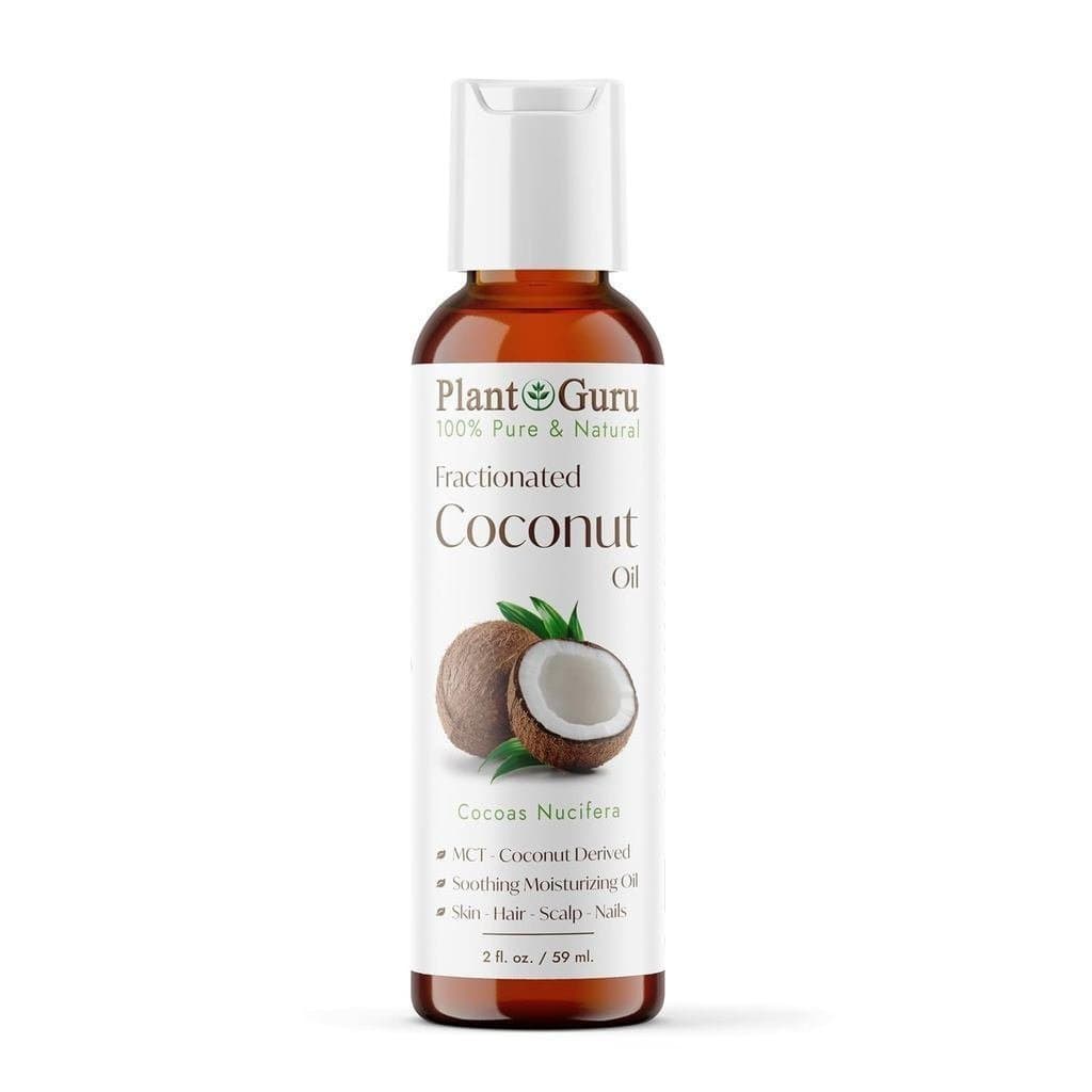 Óleo de Coco Fracionado 2ml 100% Natural - Óleo Carreador MCT - Adequado para pele, rosto, corpo, massagem e cuidados co