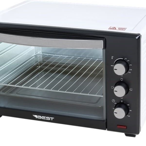Forno De Bancada Elétrico Best Forno Plus 60 Litros 110v Preto/branco