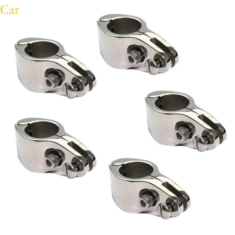 Carro Bimini Articulado 2 Parafusos Mandíbula Slide Fácil Instalação Iate Ferragem Marinha