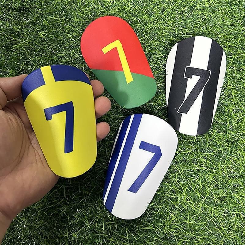 < Dream > 1 Par Mini Caneleiras De Futebol Protetor De Perna Resistente Ao Desgaste Absorção De Choque Treinamento Placa
