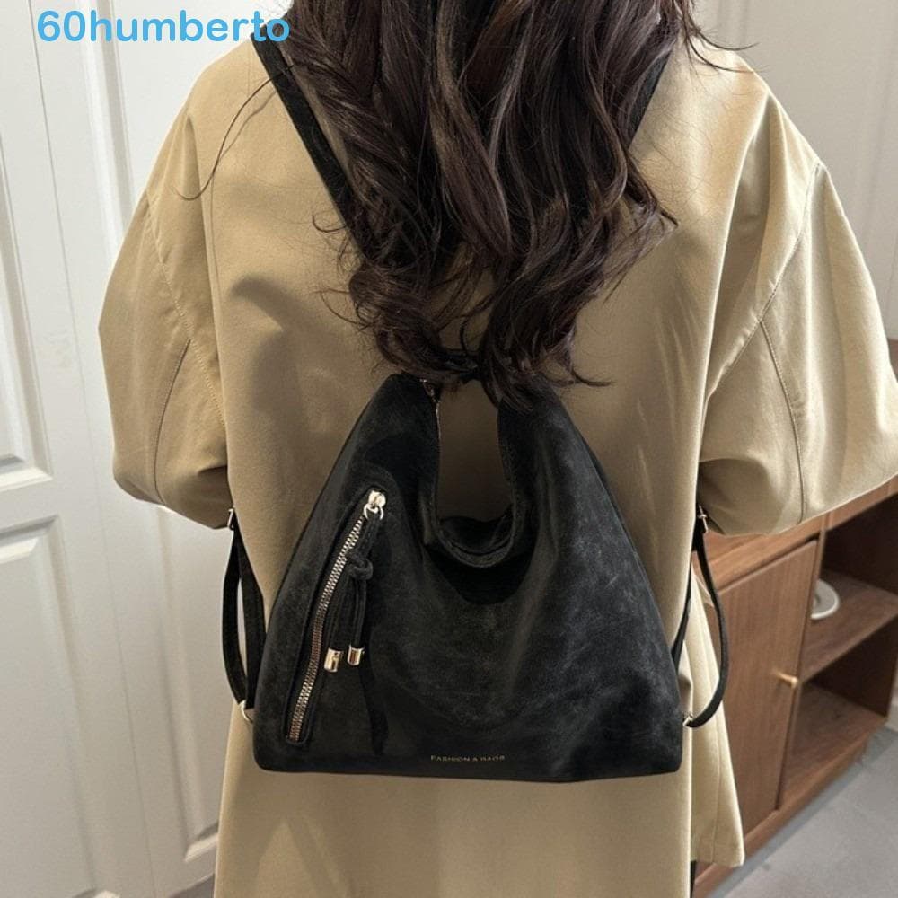Bolsa De Ombro Único HUMBERTO , Feminina Leve De Couro PU Compras De Grande Capacidade