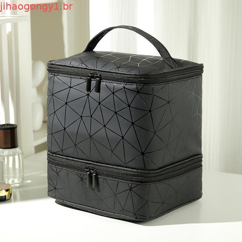 Saco cosmético de viagem saco cosmético à prova dwaterproof água adequado para acessórios cosméticos recipiente de taman