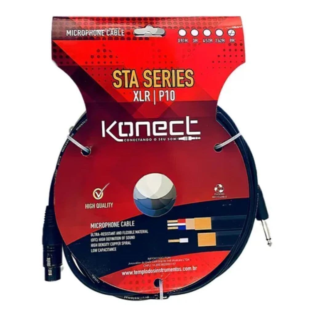 Cabo Konect Staxp XLR/P10 - 4,57M