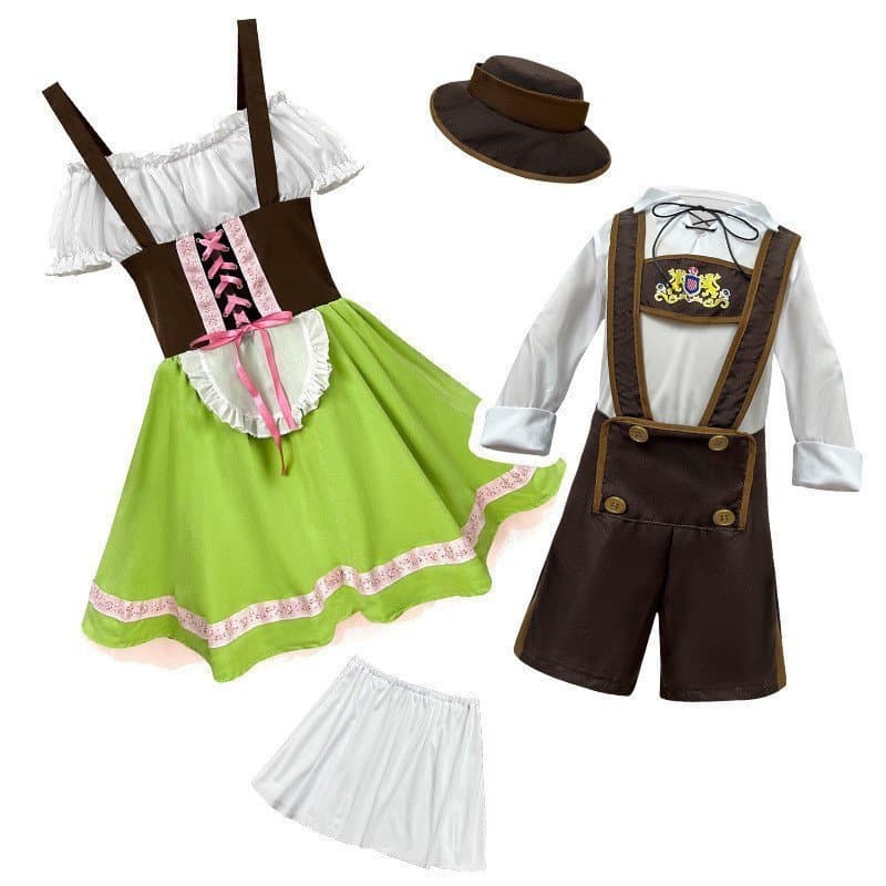 Fantasia de Bartender Infantil para Halloween, Fantasia para Apresentação no Dia das Crianças, Fantasia Infantil C6FE