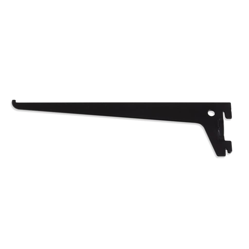 Kit 4X Suporte Para Trilho 25 Cm Preto