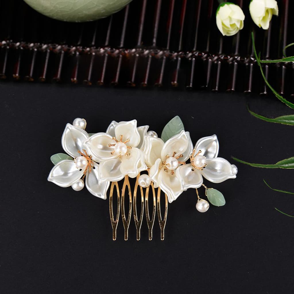 Pauzinhos De Cabelo Chineses Conjunto De Acessórios Pérola Flor Bastão Hanfu Longo Borla Bastões Para Amigos Namorada Es