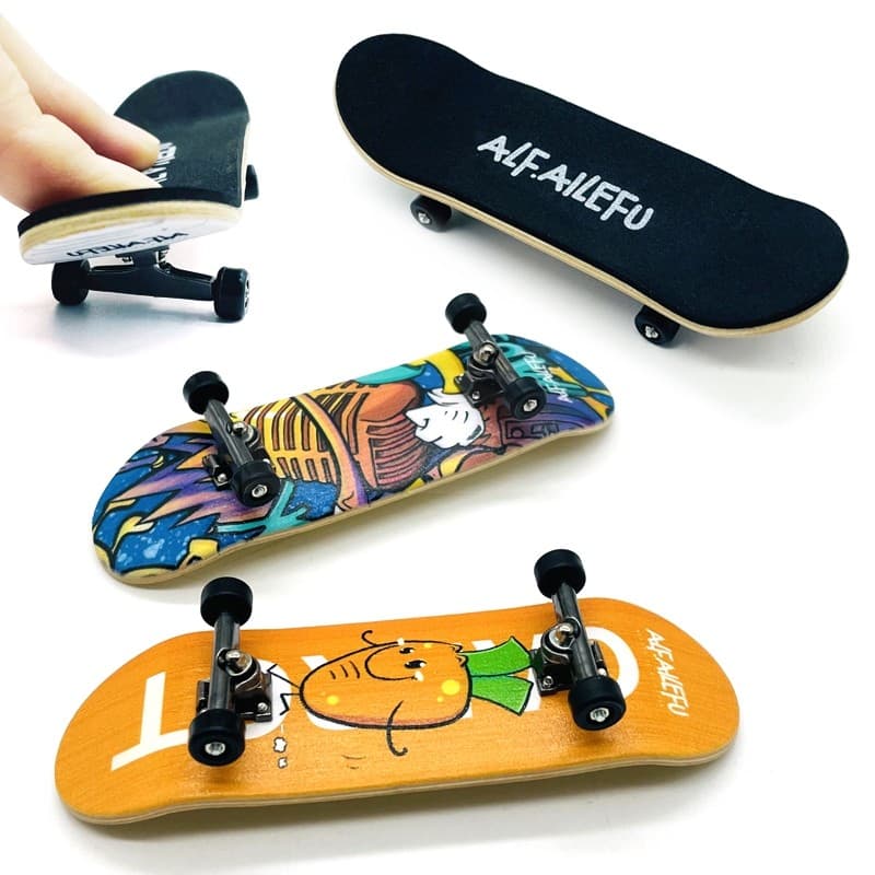 Dedo Profissional Skate maple board Superfície Rolamento Roda Brinquedo Presente