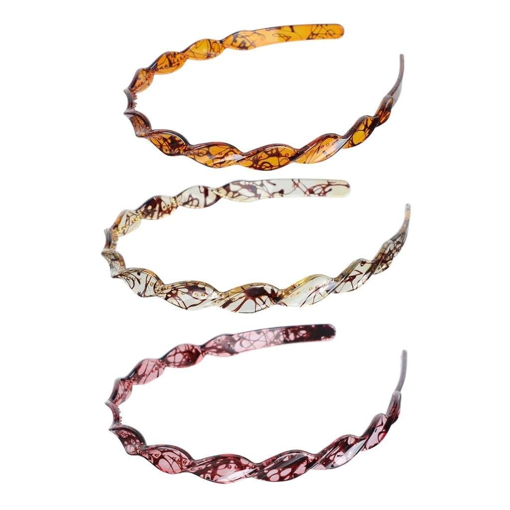 Beaupretty Conjunto de 3 Faixas de Cabelo em Forma de U para Mulheres, Acessórios Leves e Amigáveis à Pele para Lavar o