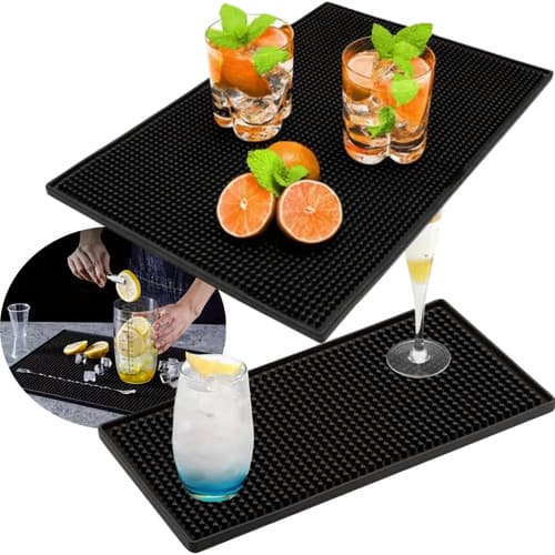 Tapete Escorredor copos silicone 45x35cm