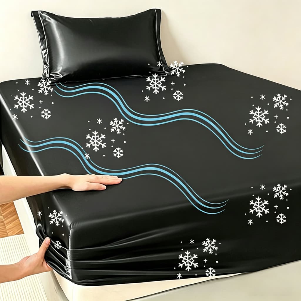 Lençol Confortável E Adequado Para A Pele , Único , Duplo , Plus Size , Toque Suave , Alto Elástico , Tudo Incluído , An