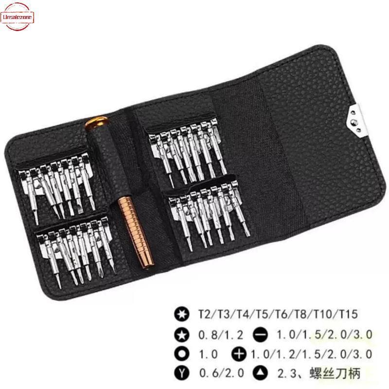 OZTH 1 Conjunto Torx Ferramentas De Reparo Eletrônico Chave De Fenda De Abertura 25 Em 1 Mini Precisão Kit Magnético Par