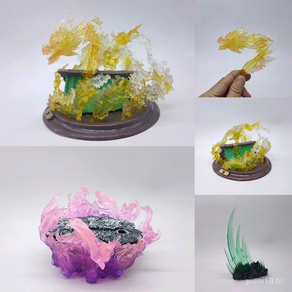 Produtos populares em grande quantidade: Ornamentos decorativos de cenas de anime, peças de efeitos especiais, acessório