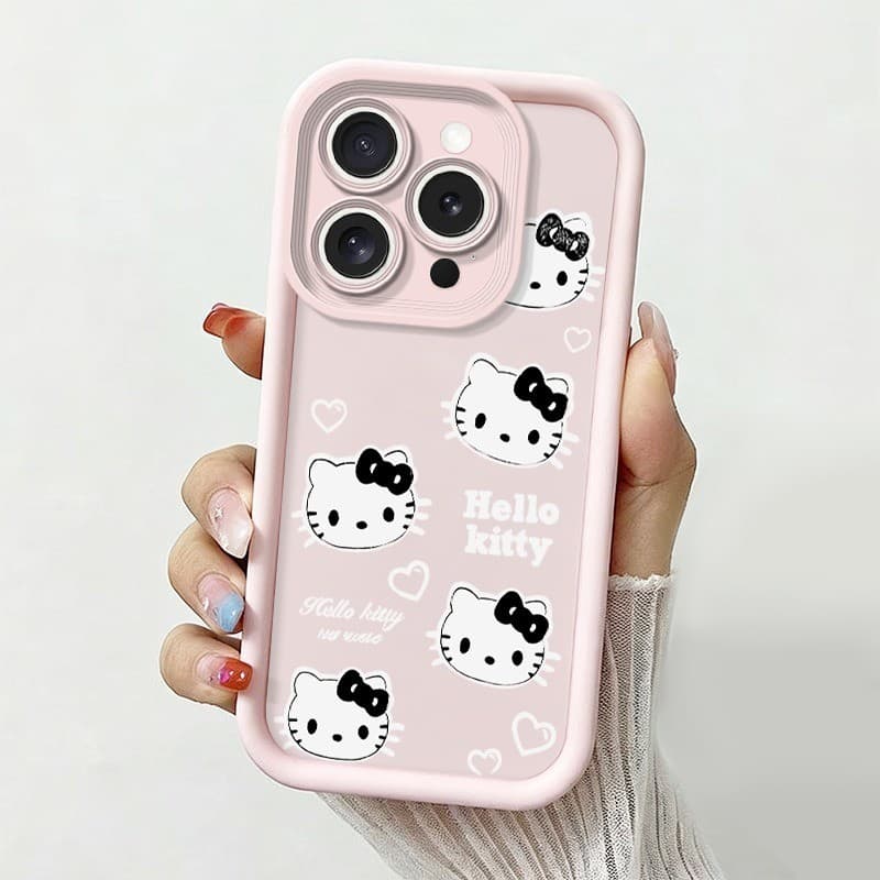 Capinha personalizada para iPhone 11 e 12 série, modelo viral de influenciadores (00002)Olá Kitty5