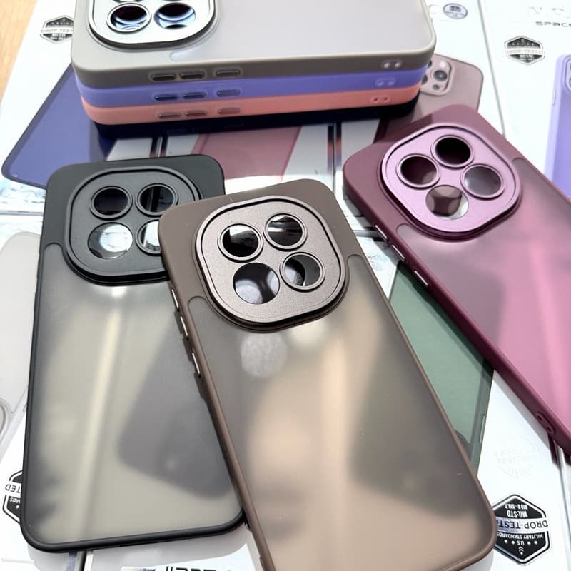 Capa SPACE Acrílico Fosca Para Redmi Note 15 4G / Note 15 Pro 4G 5G / Note 15 Pro Plus Capinha anti impacto