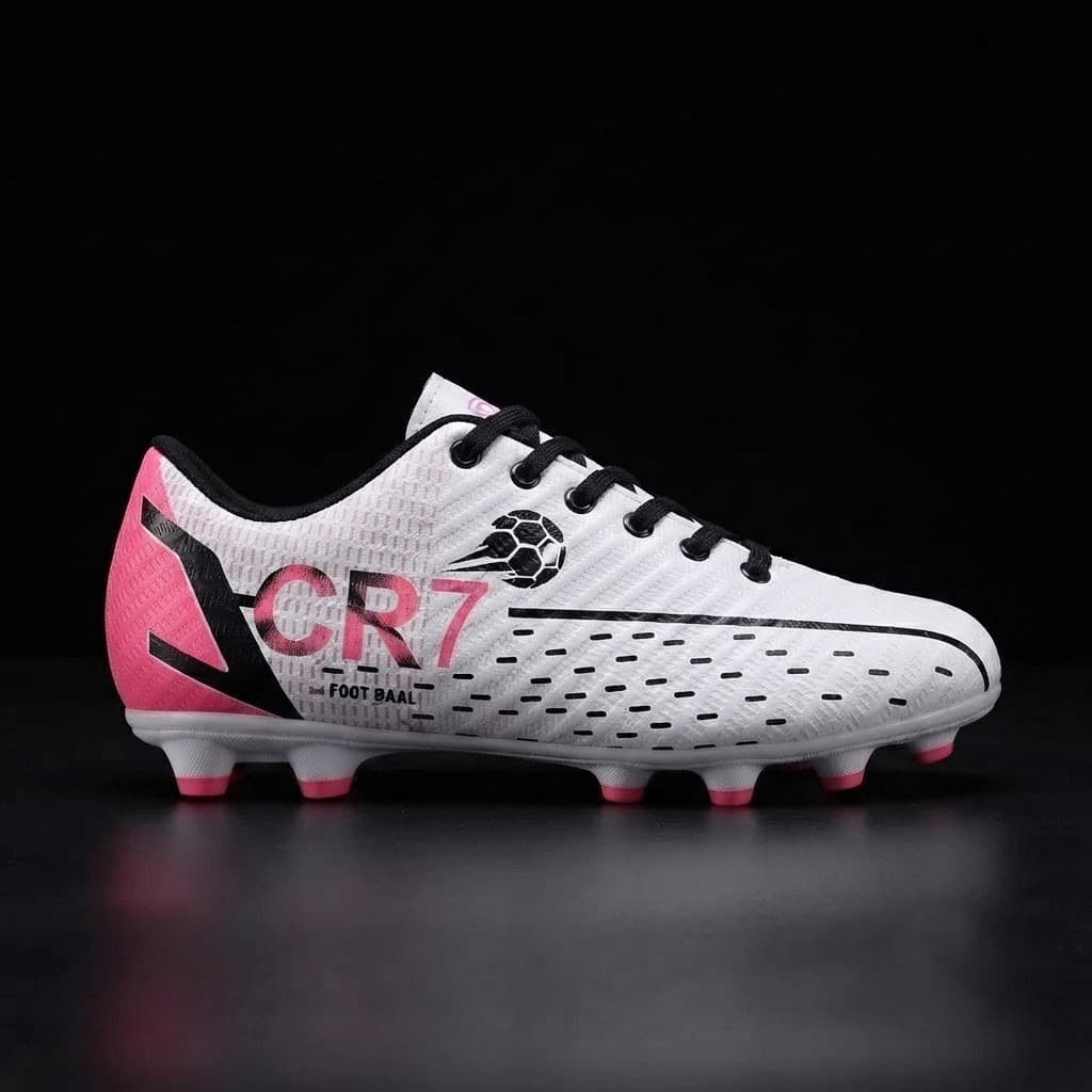 Chuteira Futebol de Campo Unisex Cano Baixo Futebol Grama Chuteira de Travas