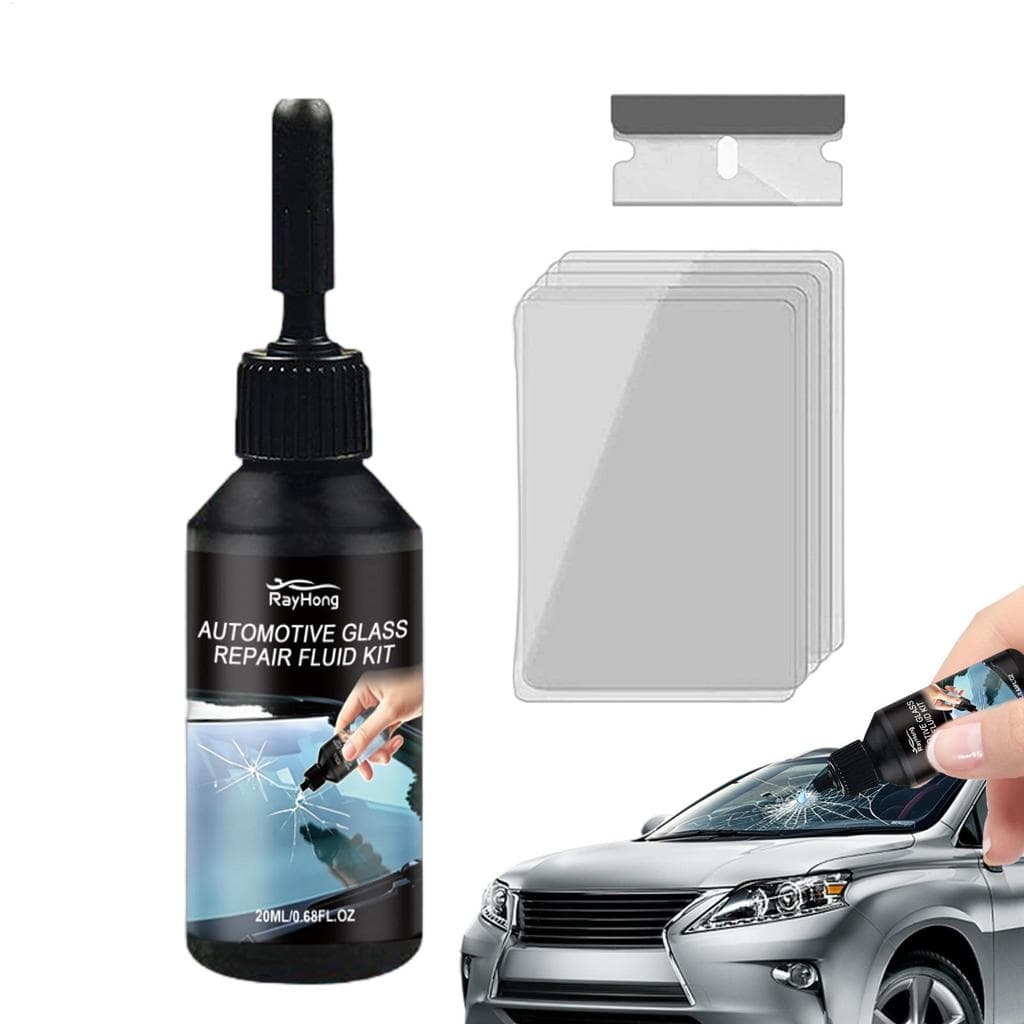 Kit De Fluido De Reparo De Vidro Automotivo , Para-Brisa Rachado , Ferramentas cupionbr