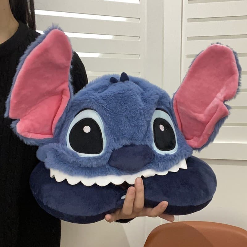 Travesseiro De Pescoço Com Capuz De Personagem Fofo , Em Forma De U Carro Para Viagem , Presente De Amigos