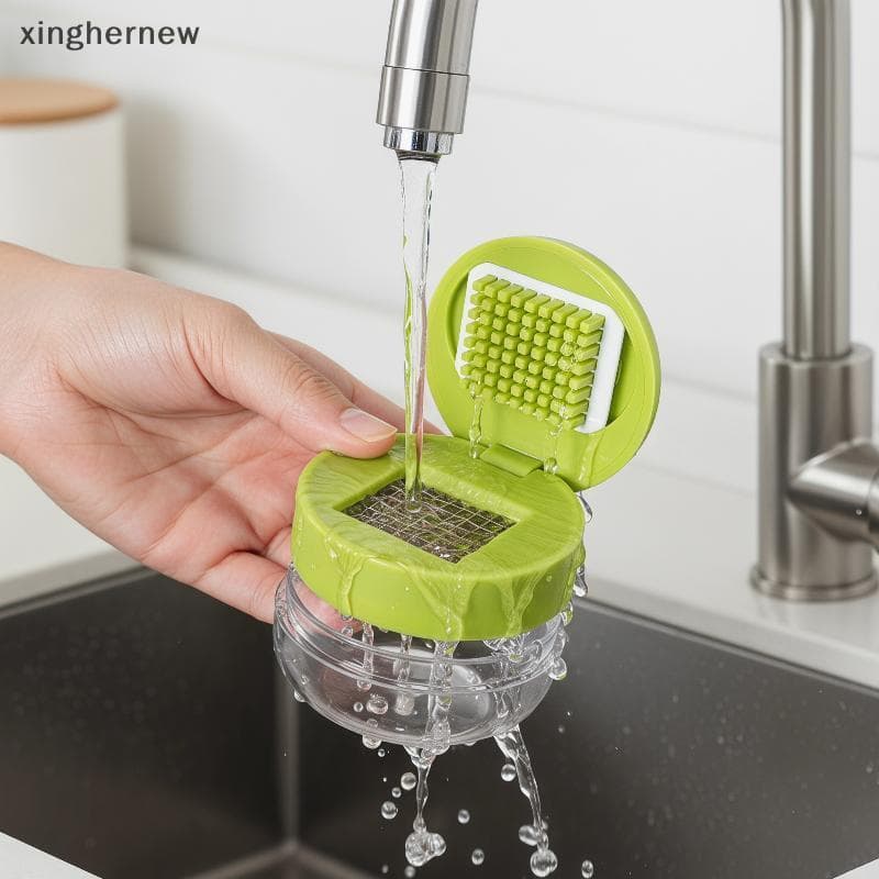 Prensa De Alho Compacta xinghernew Com Design Manual Feita De ABS E Aço Inoxidável Para Fácil Uso XHW