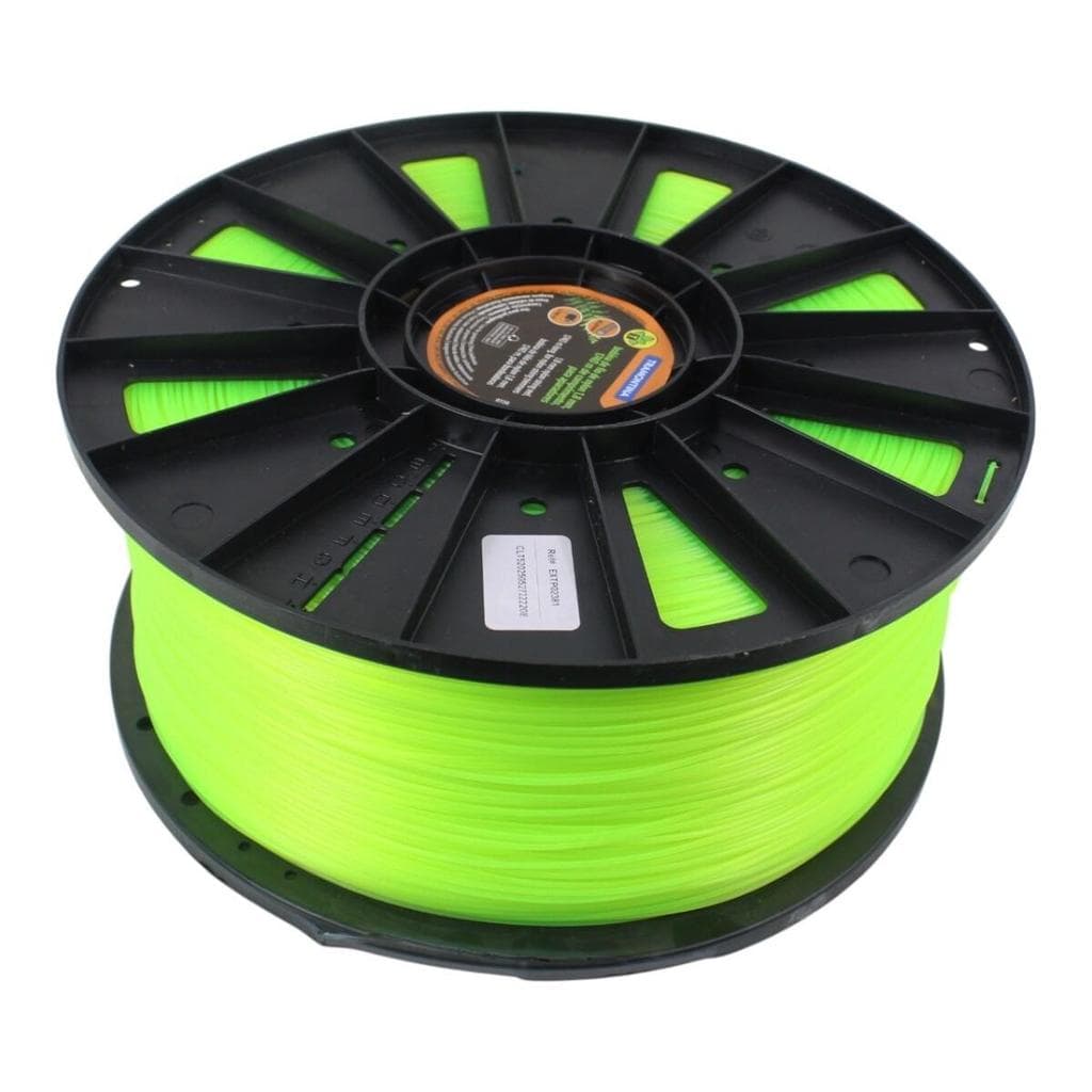 Bobina de Fio de Nylon 1,8 Mm Para Aparador de Grama Tramontina Com 1740m