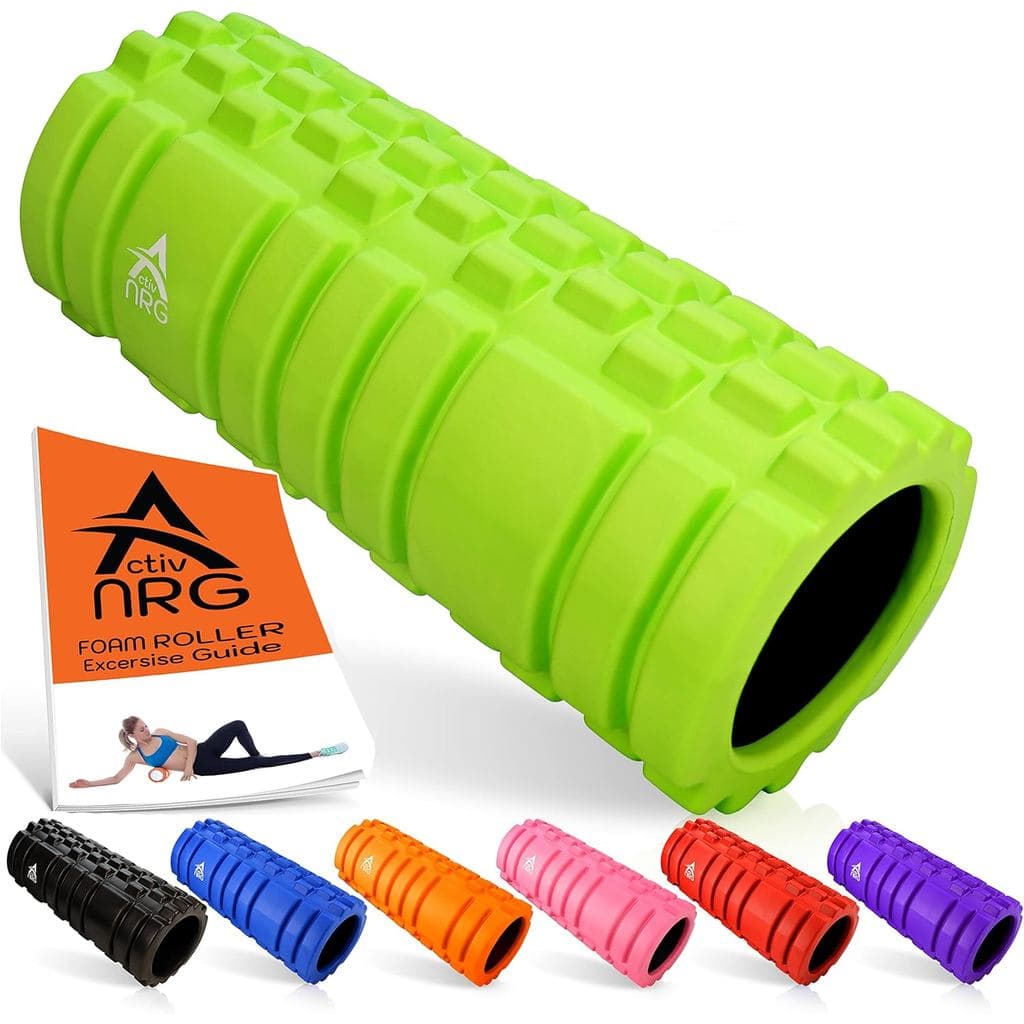 Premium Foam Roller, Deep Tissue Massage Roller for Yoga, Pilates for Relaxing Muscle, Physical Therapy, Balance Exercis