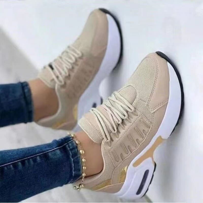 Tenis Mulheres Tênis Plataforma Sapatos Casuais 2026 Nova Mulher Conforto Malha Anti-Deslizamento De Corrida Plus Size 4