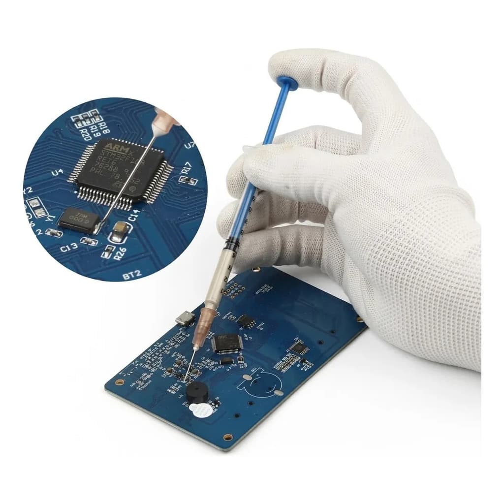 Pasta Condutiva De Prata Reparo Trilha Circuito Pcb 0.5ml