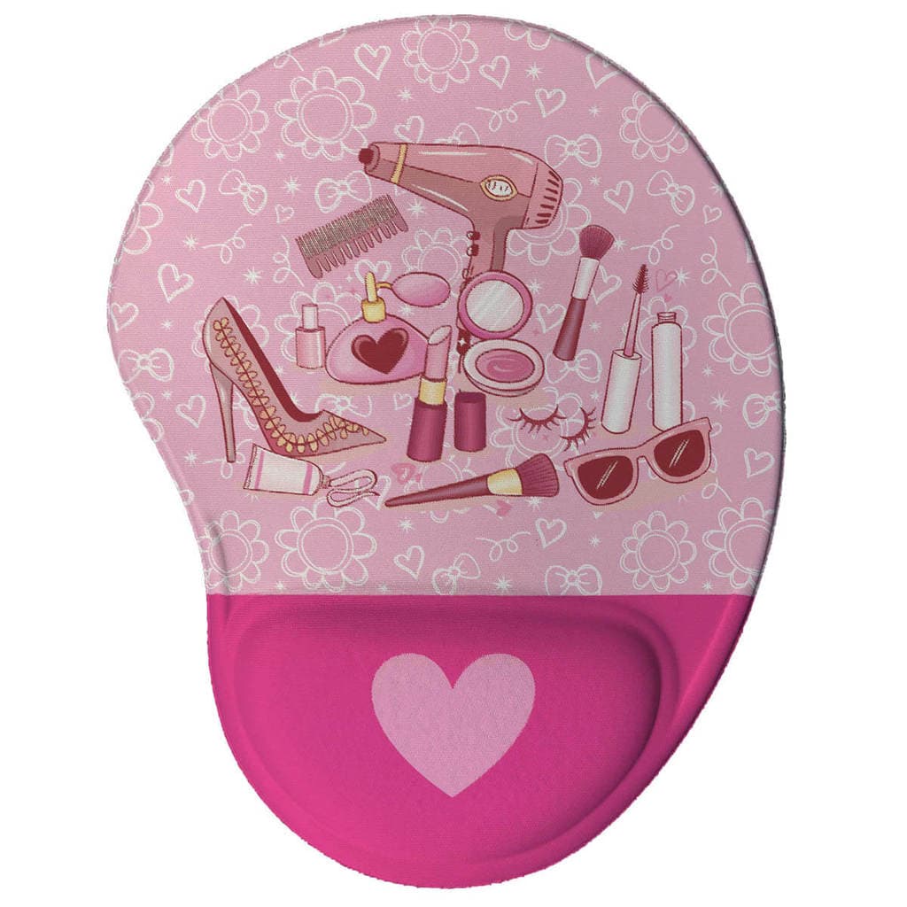 Mouse pad Ergonômico Charmosa Rosa Presente Criativo Geek