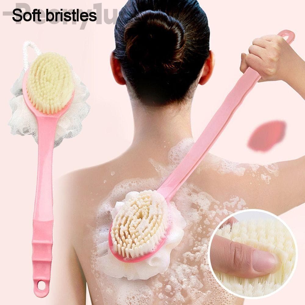 Escova De Banho PEONY Cabo Longo Ferramentas De Limpeza Suaves Spa Esfoliante