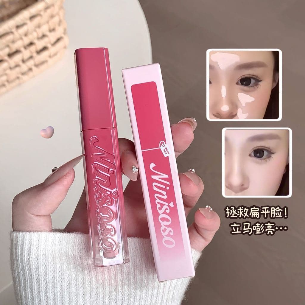 ninisoso Líquido Iluminador para Contorno, Sombra para Nariz, Líquido para Contorno Natural