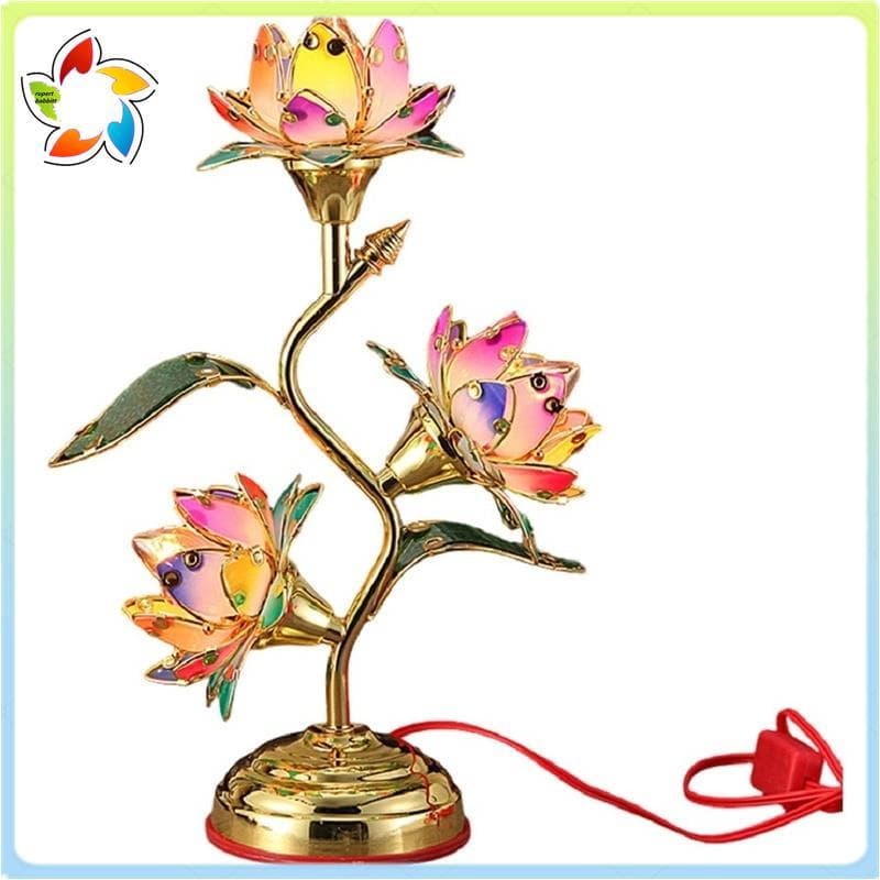 Lâmpada Decorativa De Mesa Led Vibrante Multicolorida , Lanterna Elétrica De Longa Duração , Plugue Americano Eficiente