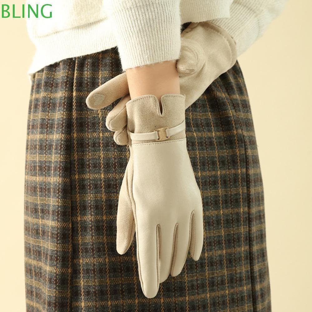 Luvas De Inverno BLING , Quentes À Prova D'água Com Tela Sensível Ao Toque Esqui Tocável Dedos Inteiros