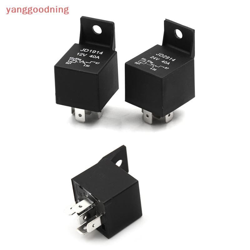 (YGN) Relé De Carro De 5 Pinos 40A Automotivo Normalmente Aberto DC 12V/24V Relés Para Luz Principal