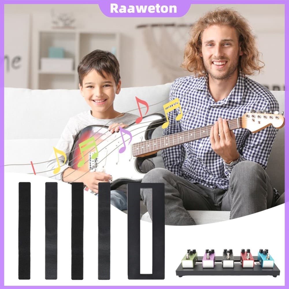14.96x5.71 Polegada Pedaleira Liga De Alumínio Placa De Pedal De Guitarra Acessórios [Raaaweton.br]