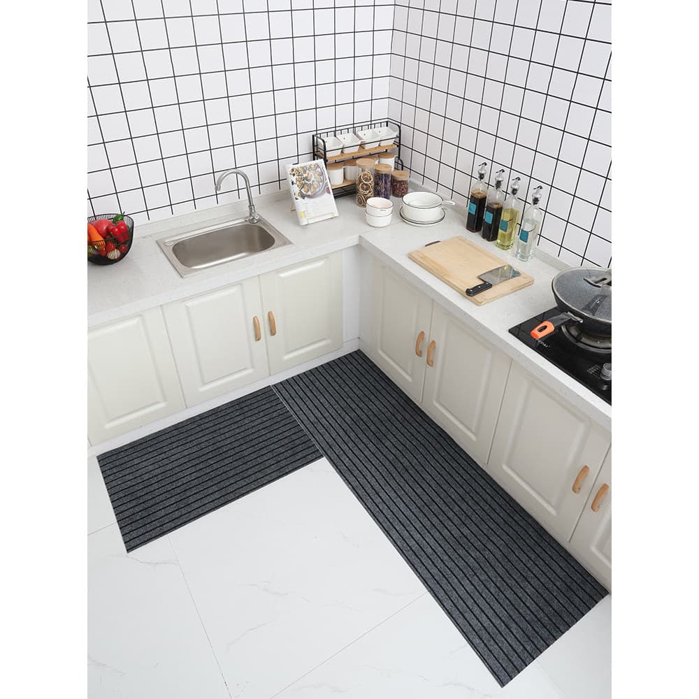 Tapetes de cozinha absorvem água óleo absorvente antiderrapante tapetes de porta entrada quarto pés tapetes de banheiro