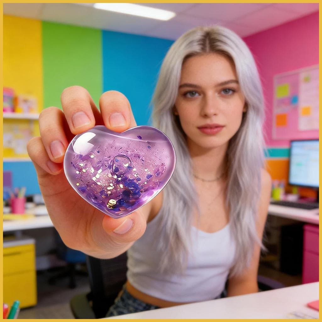 Sensorial Squeeze Brinquedo Macio Alívio Festa Favores Novidade Coração Adultos Brinquedos Para Criança Adolescentes Est