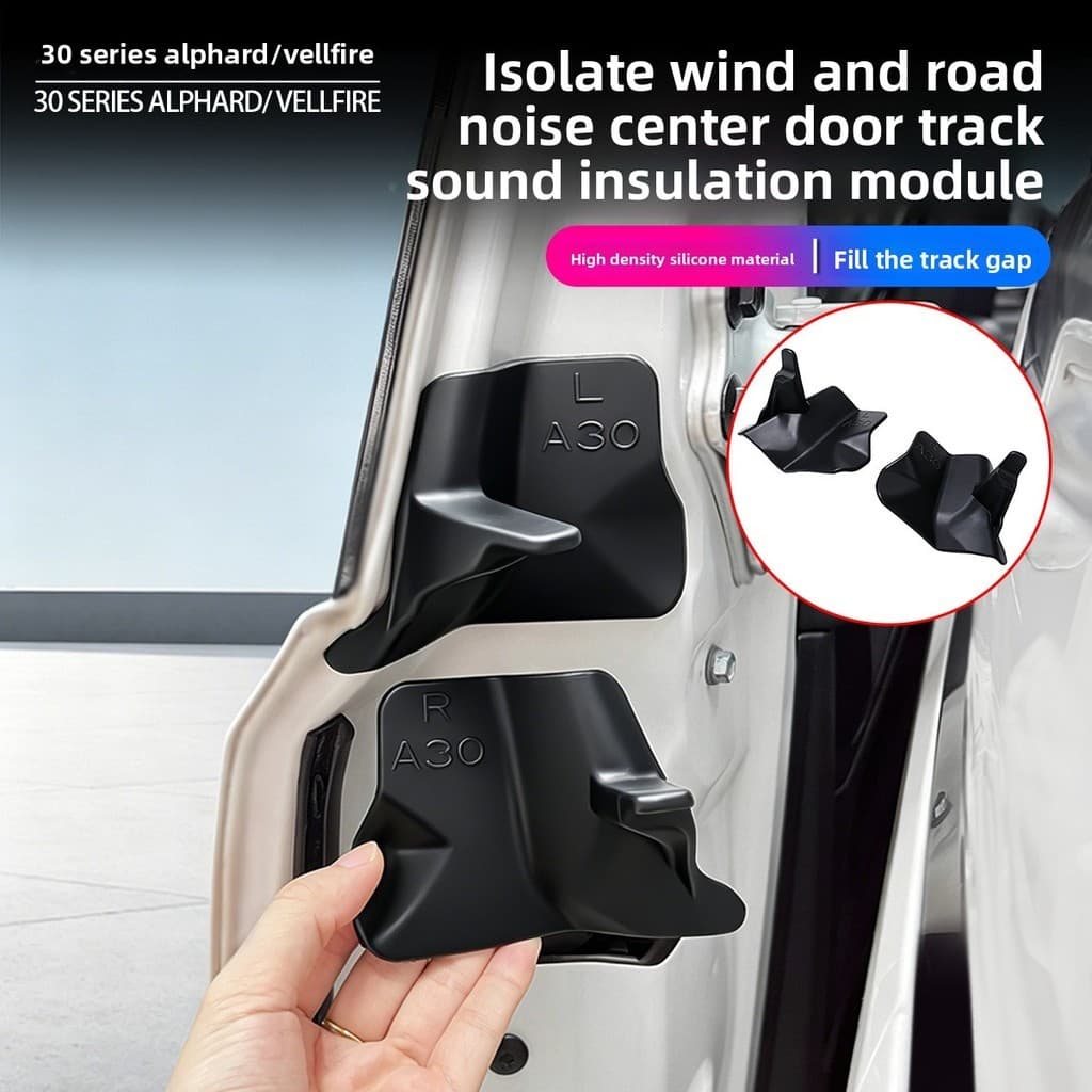 Adequado para 15-22 modelos Alpha 30 Series Módulo de isolamento acústico de trilho de porta intermediária Wilpha Porta