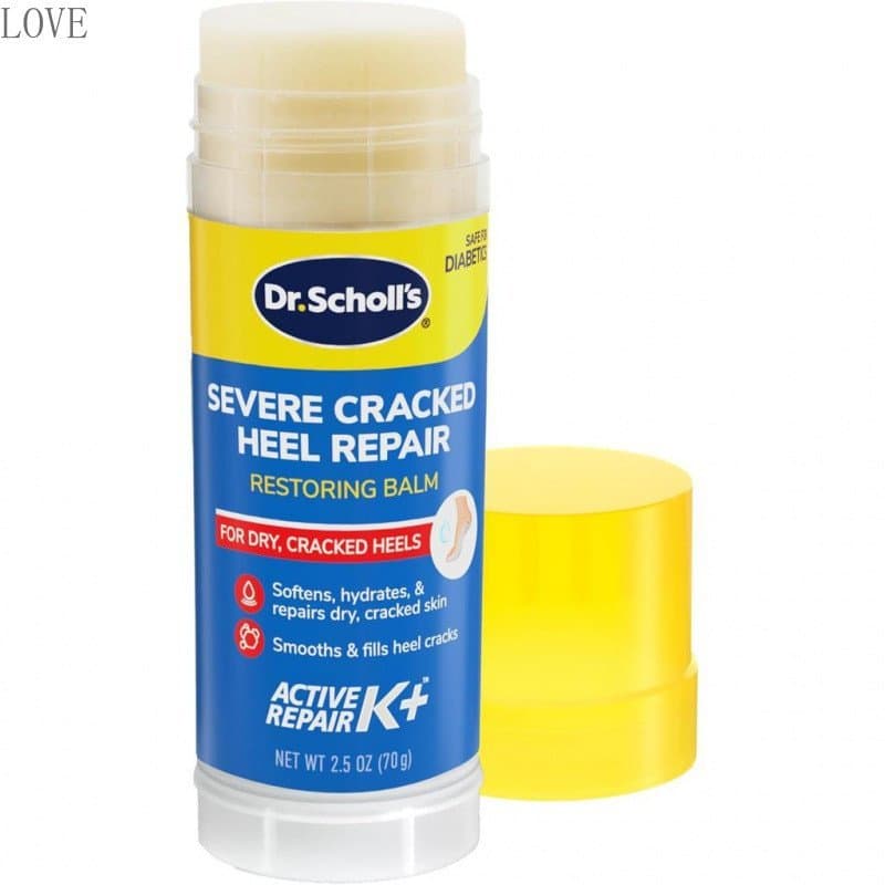Creme Reparador para os Pés Dr. Scholl's, 2,5 onças, contém 25% de ureia, adequado para pés secos e rachados, com efeito