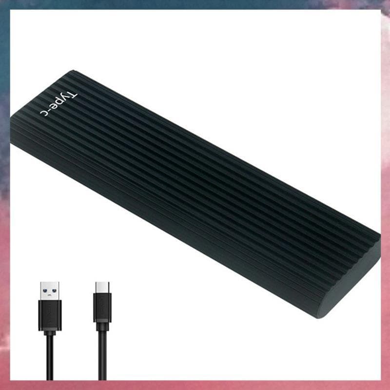 (Rjqx) M . 2 NVME SATA SSD Gabinete Móvel Para USB3.2 Tipo-C 10Gbps Caixa De Disco Rígido Externo 2230 2242 2260 2280
