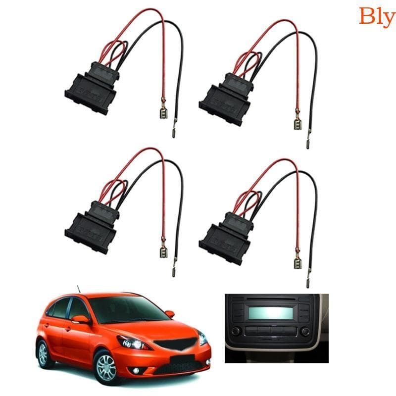Bly Chicote Fiação Do Alto-Falante Dianteiro Carro Para Seat Scirocco Conector Adaptador Substituiç