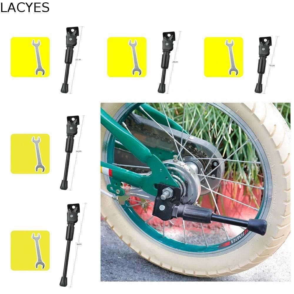 Suporte Lateral Para Bicicleta LACYES , De Estacionamento Tridimensional Com Moeda , Fácil Instalação