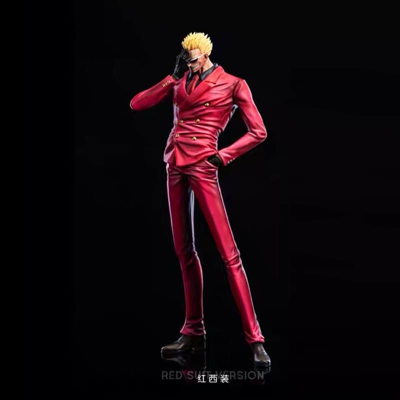 2026 novo produto como Doflamingo rei Shichibu uma peça Anime na moda jogar Desktop GK figura modelo decoração estátua26