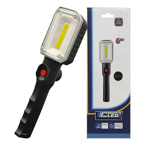 Lanterna Trabalho Portátil Led Recarregável Ima Oficina
